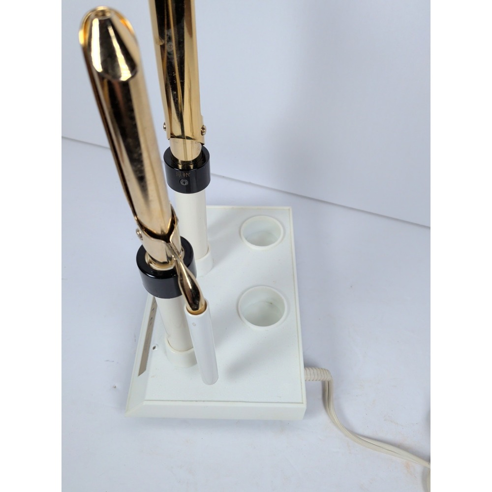 Jilbere cordless vapor Curling Iron set Vintage set of 2 Working - Picture 4 of 9